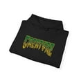 thumbnail image 3 of Creature Skateboard 90s 00s Skulls Green Vintage Classic Skate Hoodie Print - M / Black, 3 of 5