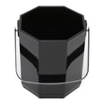 thumbnail image 1 of Cubo de champán ANGGREK acrílico negro 12,7 x 11,9 cm, 1 of 8