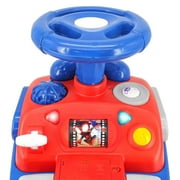 Kiddieland Unisex Kid Push & Pedal Ride-On, Plastic Multi-color, 19.50x9.85x18.25 Inches, 5.1 lbs