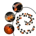 thumbnail image 2 of SDNall Fall Decor Garland with Maple Leaves for Home, Hanging Halloween Decorations Featuring Battery-Operated Lights and Versatile Wall or Mantel Display, 2 of 8