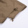 thumbnail image 4 of Cuhas Cargo Pants for Men Fall Autumn Winter Overalls Drawstring Multi Pocket Casual Pants Hiking Pants Cotton Twill Pants Khaki S, 4 of 6