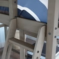 Better Homes and Gardens Kane Twin Loft Bed, Gray