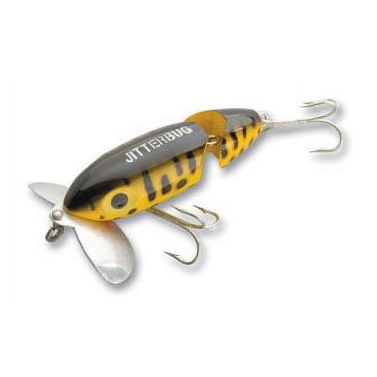 Arbogast Jitterbug Jointed Topwater Baits 2 1/2 Perch 3/8 oz.