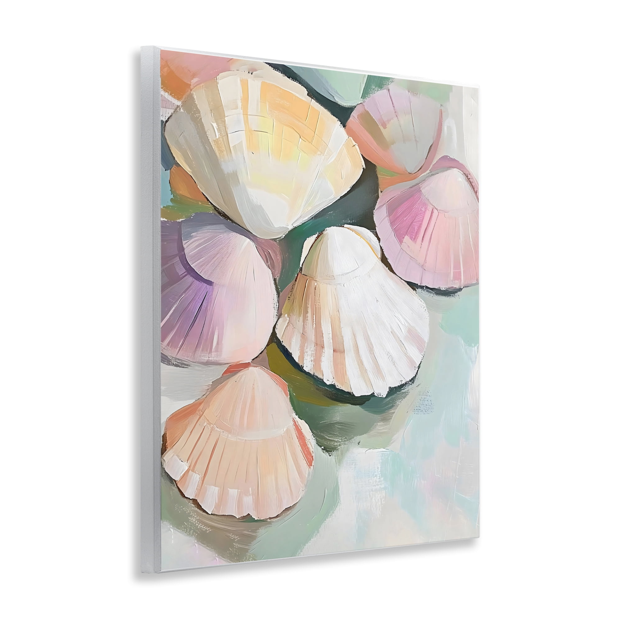 Stupell Industries Pink Seashells Marine Collection Wall Plaque Art, design by The Prints Vibe