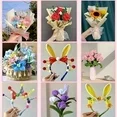 thumbnail image 6 of 100PC Pipe Cleaners Craft, Pipe Cleaners Craft, DIY Simulation Bouquet Materials,30 Colors Craft Pipe Cleaners Bulk(6mm x 12in), 6 of 7