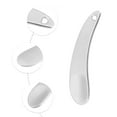 thumbnail image 4 of Unique Bargains 4 Pcs Makeup Spatula Mini Spoon Eye Cream Massage Sticks Beauty Scoop Moon Shape 2.13"x0.51" Silver Tone, 4 of 7