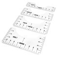 thumbnail image 4 of T-Shirt Alignment Guide Tool, Portable Garment Ruler  for Adult Youth Toddler Infant Garment for Heat Press /sublimation /screen Printing, 4 of 7