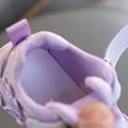 thumbnail image 5 of enyan Little Girl Sneakers Boys Girls Tennis Shoes Kids Lightweight Breathable Sneakers Lace-up Running Athletic Shoes,Purple,Size 10, 5 of 7