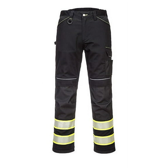 Portwest F142 Iona Plus Work Safety Pants Black, 34