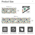 thumbnail image 3 of Yayeee Faucet Mat for Kitchen Sink 14.7" Diatomite Long Splash Guard Pad, Vibrant Toucans Pattern, 2 Pack, 3 of 7