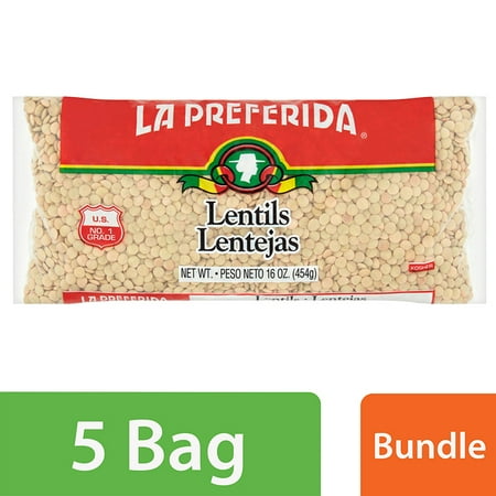 - (4 Pack) La Preferida Lentils, 16 oz