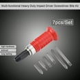 thumbnail image 1 of Impact Screwdriver Bit Set, Impact Screwdriver, Heavy Duty For Loosen Rusty, 1 of 8