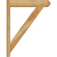 thumbnail image 3 of Ekena Millwork 6"W x 28"D x 36"H Traditional Rough Sawn Craftsman Outlooker, Western Red Cedar, 3 of 4
