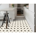 thumbnail image 3 of DEWOO 10 Sheet Peel and Stick Floor Tile, Vinyl Flooring, Waterproof DIY Flooring for Bathroom, Kitchen, Fireplace, Stairs, Bedrooms, Wall, Pantry Room 12"x 12", 3 of 5