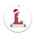 thumbnail image 1 of Christmas Pendant Creative Personalized Alphabet Hanging Ornament for Festive Christmas Tree Decoration, 1 of 8