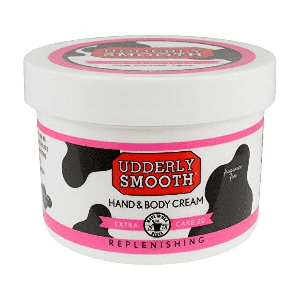 Udderly Smooth Extra Care 20 Replenishing Hand & Body Cream, 8 oz (6 pack)