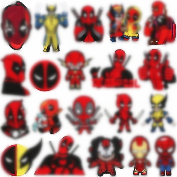 20pcs Anime Cartoon Chenille Patches Embroidered Iron On Patches, Crest Iron On Applique Patch for T-Shirt Jackets Jeans Vests Hats Backpacks DIY Craft