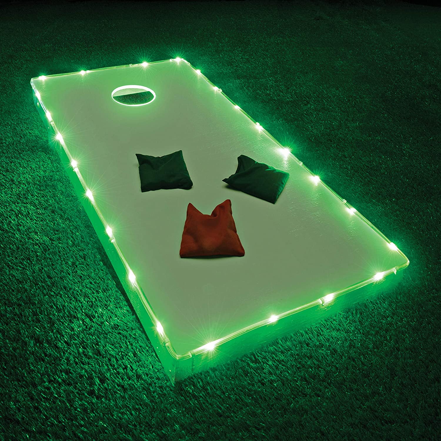 Set of 2 Cornhole LED Night Lights MIX & MATCH Corn Hole Bean Bag Board Neons 