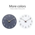 thumbnail image 4 of Wooden 30Cm Silent Wall Clock For Home Decor Large Number Modern Clock, 4 of 9