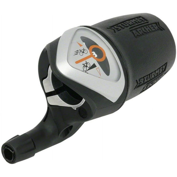 Sturmey Archer S86[W] Rotary Shifter - 8-Speed, Black/Silver