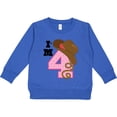 thumbnail image 2 of Inktastic 4th Birthday Cowgirl 4 Year Old Toddler Sweatshirt, 2 of 4