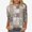 03-Gris, variante sur cadancy Mes Commandes Passées Hauts pour Femmes Grande Taille Manches 3/4 Chemise à Blocs de Couleur Tenue de Cinco de Mayo Hauts pour Femmes Décontractés Liquidation Vêtements d'Été pour Femmes 2024 Chemises pour Femme Décontractées et Élégantes