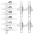 thumbnail image 5 of Universal Ceiling Light Clips for Secure Mounting Silver Metal 10pcs Fits LED Lights, 5 of 8