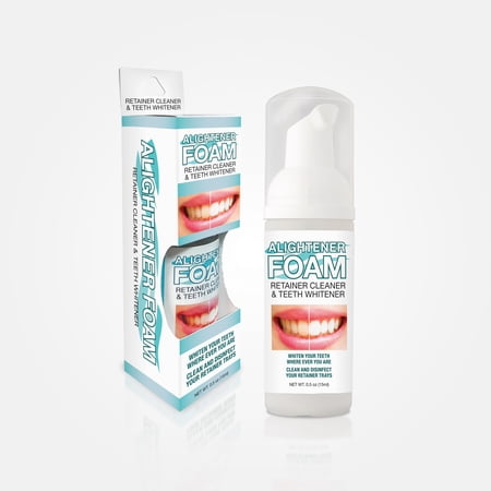 Alightener Foam - Whiten your teeth while wearing a mouth tray or an