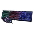 thumbnail image 3 of Kit Teclado Mouse Gamer Rgb Alambrico Led Multimedia Negro Petukita Box Tecnología anti-ghosting, 3 of 6