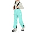 thumbnail image 3 of dgysar Girls Boys Girls Unisex Insulated Snow Ski Pants Winter Water-Resistant Windproof Outdoor Sky Blue 100, 3 of 6