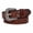Ironwood Blossom, variant on 44" Challenger Western Leather Belt Turquoise Inlay Filigree Tooled Floral Cowboy Belt 1-1/2" 26FK102