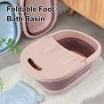 thumbnail image 3 of Lavabo De Baño De Pies Plegable Con Cubo De Remojo De Pies De Silicona PP De Acupuntura De Masaje, 3 of 7