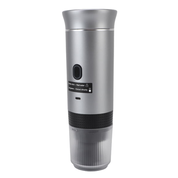 Travel Coffee Machine, 304 Stainless Steel Leakage Proof Multipurpose Portable Electric Coffee Maker  for Office