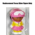 thumbnail image 2 of Replacement Part for Fisher-Price Little People Olympics Winter Sports Snowboarding Skiing Playset - R9829 ~ Replacement Female Snowboarder Skier Figure Tessa, 2 of 5