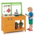 thumbnail image 1 of Costway Mud Kitchen for Kids with Realistic Stoves Faucet Sink Oven & Cookware Accessories, 1 of 10