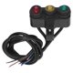 thumbnail image 3 of Interruptor de faro de motocicleta, interruptor de manillar de 12 V y 7/8 pulgadas, interruptor de luz de manillar, accesorio de motocicleta, valor inmejorable, 3 of 9