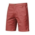 thumbnail image 1 of Men's Casual Fashion Slim Cropped Pants - European Style, Solid Color, Sports Tooling, 1 of 3