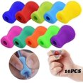 thumbnail image 1 of 10 Pcs Pencil Grips For Kids Ergonomic Pencil Grips Silicone Writing Aid Writing Aids Set, 1 of 5