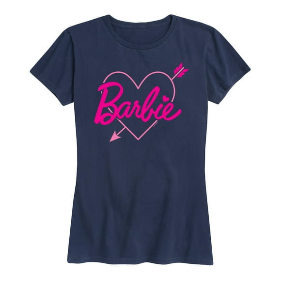 Barbie -  Arrow Heart Logo - Women's Short Sleeve Graphic T-Shirt