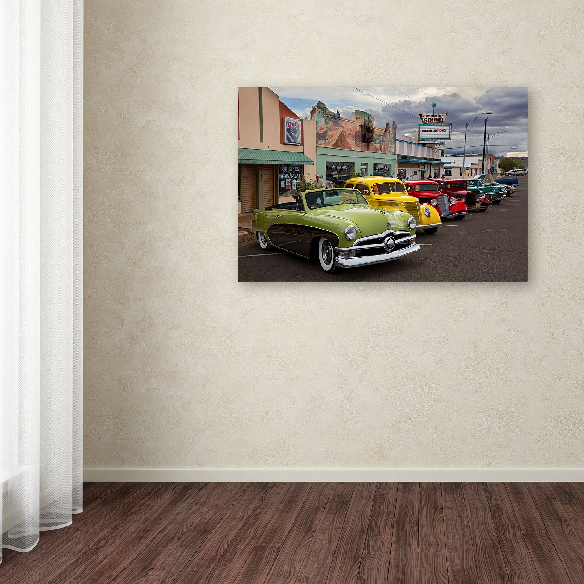 Trademark Fine Art 'Rt 66 Fun Run Kingman' Canvas Art by Mike Jones Photo