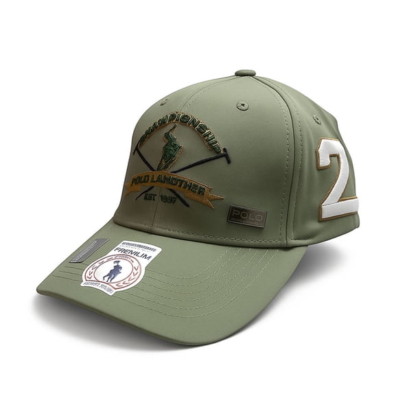 Gorra ajustable Polo Championship algodón premium snapback ajuste