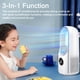 thumbnail image 3 of USB Plug-in Bladeless Fan Portable Air Conditioner Fan with 6 Speed \u200b\u200bAdjustment, Timing Spray Cooling Fans for Home, 3 of 5