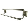 thumbnail image 1 of Kingston Brass Millenium Double Porte-Serviettes, 24", Nickel Satiné, 1 of 1