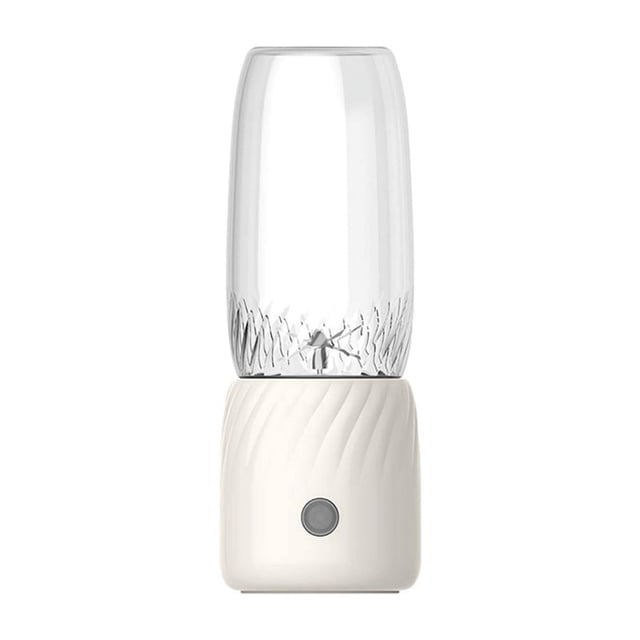 2 licuadoras portátiles recargables, mini exprimidor de mano, mini exprimidor eléctrico personal para frutas y verduras, D