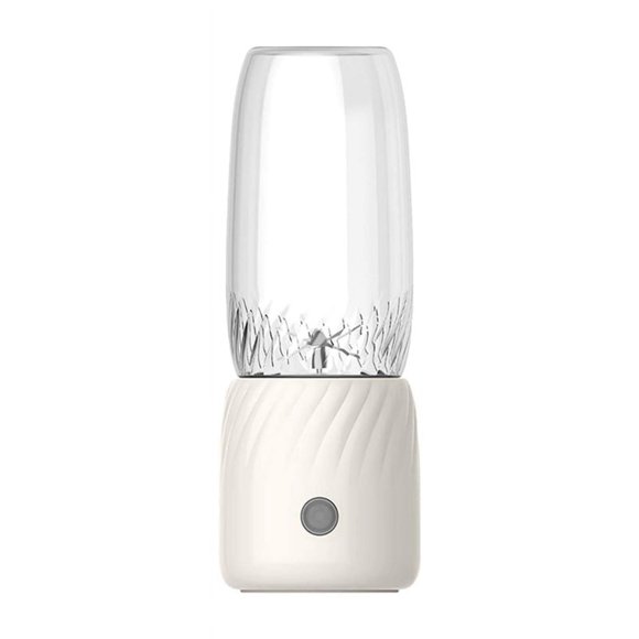 2 licuadoras portátiles recargables, mini exprimidor de mano, mini exprimidor eléctrico personal para frutas y verduras, D