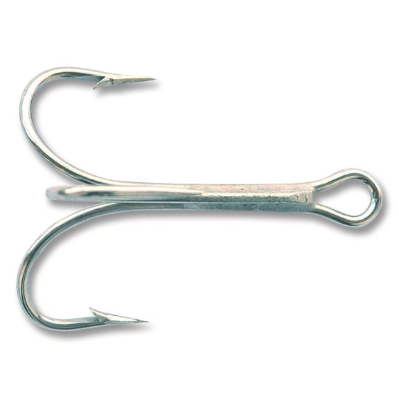 Mustad Treble Hooks Qty 25 Nickle