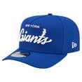 thumbnail image 3 of Men's New Era  Royal New York Giants Local Play A-Frame 9FIFTY Snapback Hat, 3 of 5