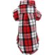 thumbnail image 2 of Camisa para perro a cuadros, ropa para perros, camisa a cuadros para mascotas, camisa suave y cómoda, ropa para gatos a cuadros (m, rojo) Rojo Verde Cocina, Decoración y Otros, 2 of 5