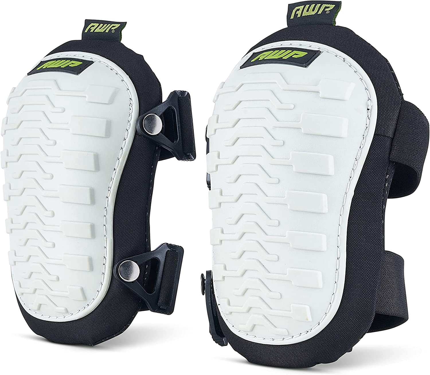 Big Time Products 100854 AWP Non-Marring Knee Pad, Black & White