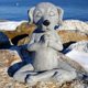 thumbnail image 5 of Estatua De Buda Animal Estatua De Perro Gato Zen Yoga Pose Relajada Decoración Conmemorativa Para El Hogar Decoración De Meditación Decoración De Yoga Moyic OD014297-02, 5 of 6